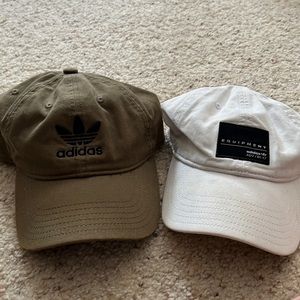 Adidas hats, in great condition
